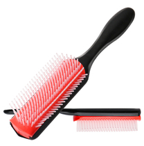 9-Rows Detangling Hair Brush Denman Detangler Hairbrush Scal