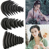  Xinyi ancient costume new ancient style bag Hanfu modeling soft horn hair stick Drama studio forehead pad hair bag wig bun