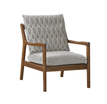 Merrill Lynch Home Modern Nordic Simple Italian minimalist eucinwood all solid wood log furniture leisure chair HL413