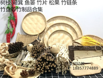 ins wind kindergarten wall decoration Forest branch white diy painting exhibition Huanchuang layout Pastoral style handmade wooden sticks