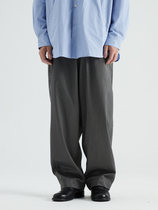 PLCPP autumn Japanese retro drape suit Loose wide-leg trousers Retro CityBoy straight trousers men