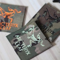 Chicken Bones Head Arm Octopus Birds Logo Luminous Magic Sticker 500DMC BK RG AOR1 reflective backpack with IR badge