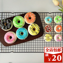 Simulation Doughnut soft bomb bread model cake fake food decoration dessert furnishings play house video props
