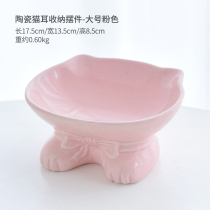 Entry door entrance entrance entrance entrance door key storage decoration shoe cabinet put key modern simple tray decorative bowl