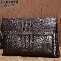 Avocado Leather Mens Big Hand Grip Bag Business Hand Grab Bag Genuine Leather Mens Handbag Oversized Capacity With Cover Head Clip Wave
