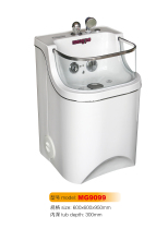 Mengbao pet SPA tank massage pool bubble bath tank nano milk bath cat dog bath dog cat Universal