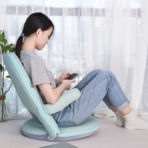 Lazy sofa tatami small apartment bedroom bay window bed folding backrest feeding chair floor single removable wash