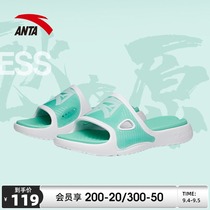 Anta slippers men 2021 summer new crazy slippers men shoes wear beach soft soles sports slippers