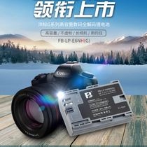 Fengbiao Camera Battery LP-E6NH Canon EOS R R5 R6 6D 5D4 5D3 80D70D60D 6D2