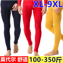 Super extra-large size MoDel autumn pants gats up fatter 300 haggers to beat bottom thin and warm line pants lining pants