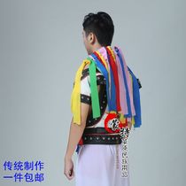 Mongolian Bok hand collar jingga wrestler decoration Nadamu Bok hand clothing matching Jinga