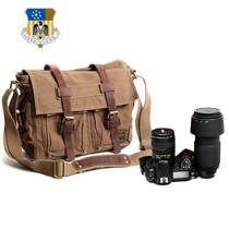 Waterproof SLR camera bag digital shoulder bag shockproof men canvas Travel Leisure liner bag crossbody photo bag