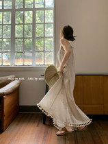 Larger than poetry collection New Chinese style wind flow Su Step rocking harnesses even clothes skirts womens covets Sensation Temperament long dresses Summer