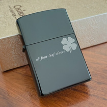 CHIEF CHIEF kerosene lighter personality retro black ice Clover Clover Clover outdoor fashion gift gift