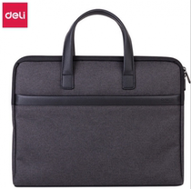 Customizable logo Deli 63751 briefcase computer bag portable document bag Census data storage bag