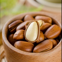 Pregnant women nuts northeast new goods hand peeling open red pine seeds non-Brazilian pine nuts casual snacks fried goods 400g