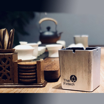 Bar ashtray custom logo Internet cafe KTV creative personality hotel large size Internet cafe advertising cigarette Cup anti-fly ash