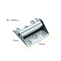 Iron galvanized butterfly spring hinge automatic closing door rebound closing door folding spring household hardware accessories