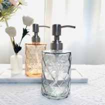 Ming Shi Feng Nordic light luxury glass lotion bottle home hand wash bottle bottle bottle bottle bottle