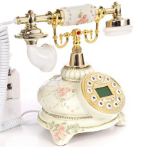 Antique telephone European style retro telephone pastoral American creative wireless card phone home landline telephone