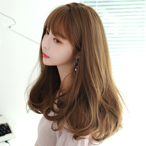 Wig female hair big wave fashion cute Net red realistic face repair long hair natural fluffy long hair