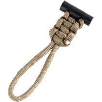 Outdoor survival umbrella rope hanging buckle life-saving pendant flint magnesium rod hand-woven key chain hand rope knife pendant tail rope