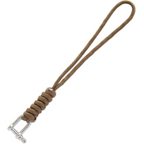 U type unloading umbrella rope compiled key button wrist rope rope anti-loss rope manually woven gold wrist hanging rope
