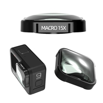 Suitable for GoPro 9 10 11 filter set sports camera accessories Macro mirror 15x close-up lens