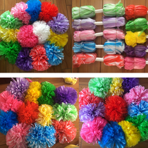 100g cheerleading flower cheerleading ball color ball cheerleading flower ball cheerleading gymnastics dance aerobics matching hand flower