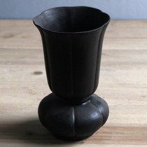 Antique pottery ornaments eggshell pottery black pottery Neolithic relics reproduction of antiques collection of artworks old objects