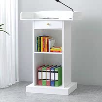  Lectern Emcee Desk Lectern Simple Modern Welcome Desk Shopping Guide Desk Reception Desk Consulting Desk Host Desk Speaker Desk