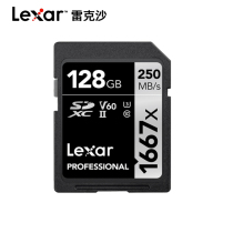 Lexar 1667X Pro 128G speed card Pentax k-1 2 dai Ricoh GR3 GR2 memory card