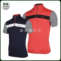  Special offer 2021 summer new Korean golf suit mens SEBASTIA * checkered short-sleeved T-shirt GOLF