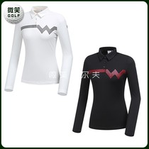 Special offer 2020 autumn and winter Korean golf suit women WANGL * Lapel warm long-sleeved T-shirt golf