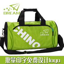 Sports bag Fitness Bag Mens Round Bag travel bag Hand bag small luggage bag womens sports shoulder bag customized