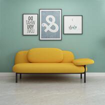 Creative Casual Net Red Sofa Fabric Prototype Room Nordic Small Sofa Combinations Fashion Modern Minimalist Furniture Candy