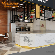 Cashier Front desk Reception desk Bar bar Simple modern supermarket beauty salon counter Milk tea shop bar bar Custom made