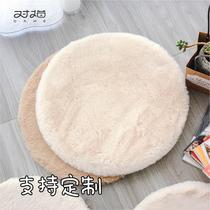 Cat sleeping mat imitation rabbit velvet with cat nest round mat autumn and winter warm non-slip universal cushion pet supplies