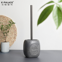 Toilet brush set Nordic luxury toilet brush no dead corner toilet cleaning brush with base household artifact