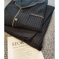 Word-of-mouth recommendation ~ must enter the OLOEY SHUI mens suit Roman stripes autumn high-end couples home clothes women