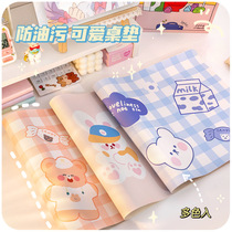 ins wind mouse pad pad Japanese girl computer peripheral desk office cute girl small non-slip table pad