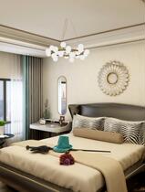 RAINBOW Ruibao wallpaper minimalist light luxury style bedroom living room background wall cloth high-grade custom background