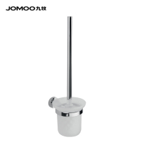Jiumu toilet brush holder 935011-1d-1 toilet brush set no dead corner household washing toilet brush toilet clean