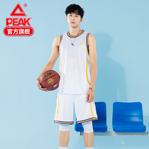 Peak sports suit men 2021 new fashion trend basketball set loose breathable basketball suit sportswear R