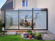 Yanan sliding door sealing balcony soundproof tempered glass non-standard custom bedroom bedroom living room floor-to-ceiling windows