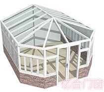 Yihe doors and windows 004 steel structure sunshine room household environmental protection health modern simple style high quality