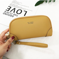 2021 New European and American long wallet large capacity female zipper shell bag multifunctional hand bag women mobile phone bag