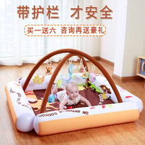 Baby toy pedal piano fitness rack 0-3-6 months fence puzzle music early education newborn gift