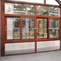 Custom sealed balcony aluminum alloy floor-to-ceiling sound insulation window push-pull flat glass window TL008