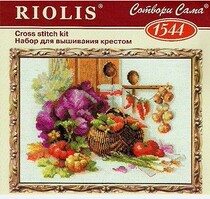 Riolis 1544 bountiful fruit and vegetable festivals Cross embroidered electronic drawings Replover Source files XSDs